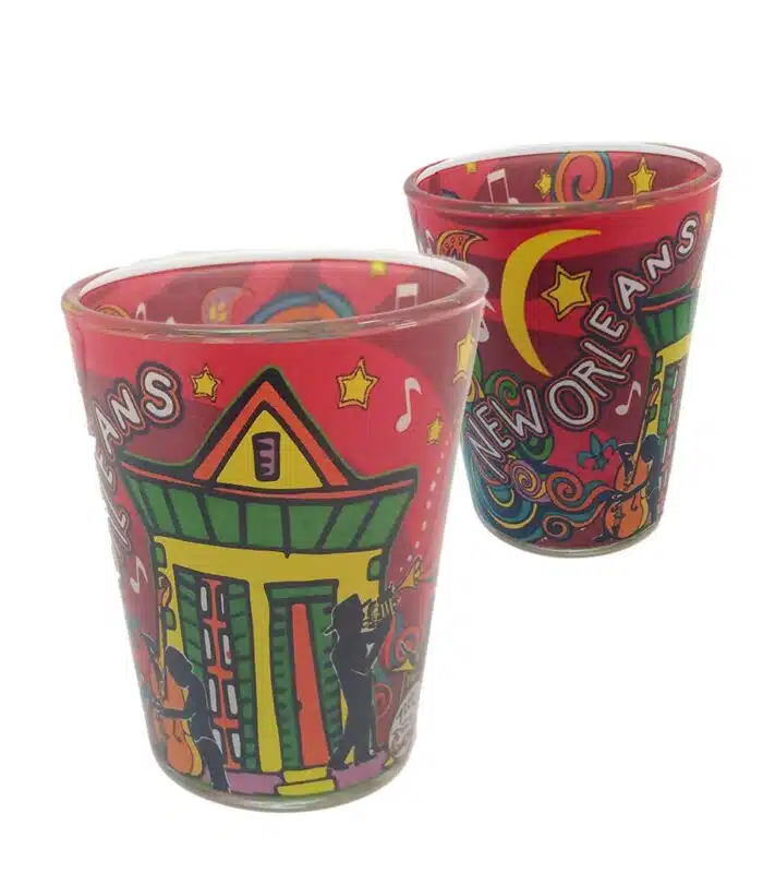 SWIRL SAX SHOT GLASS