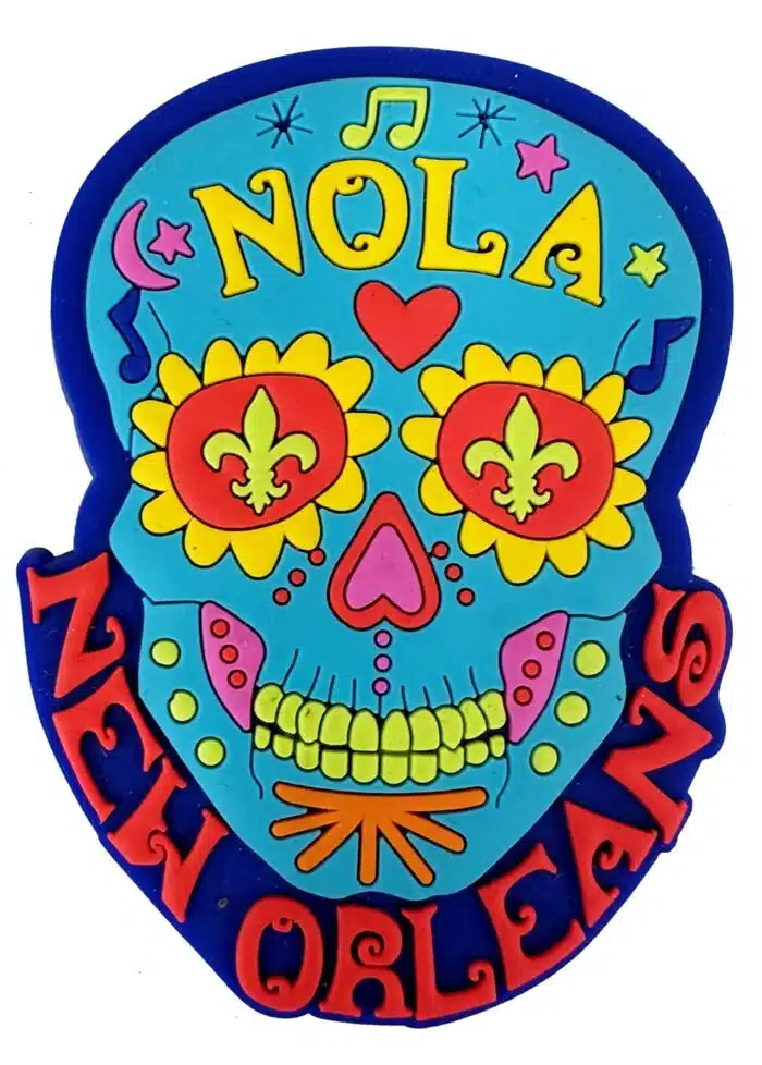 SUGAR SKULL PVC MAGNET