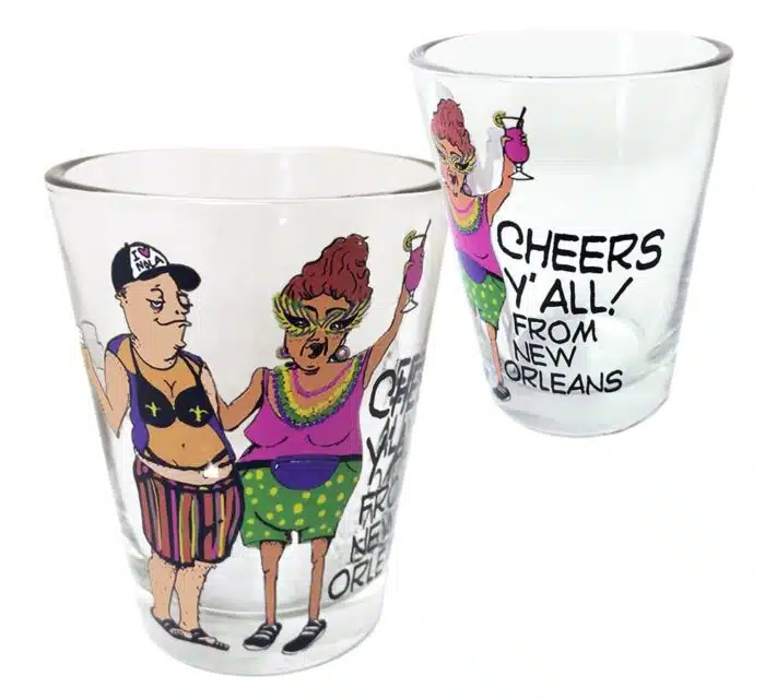 New Orleans souvenir shot glass