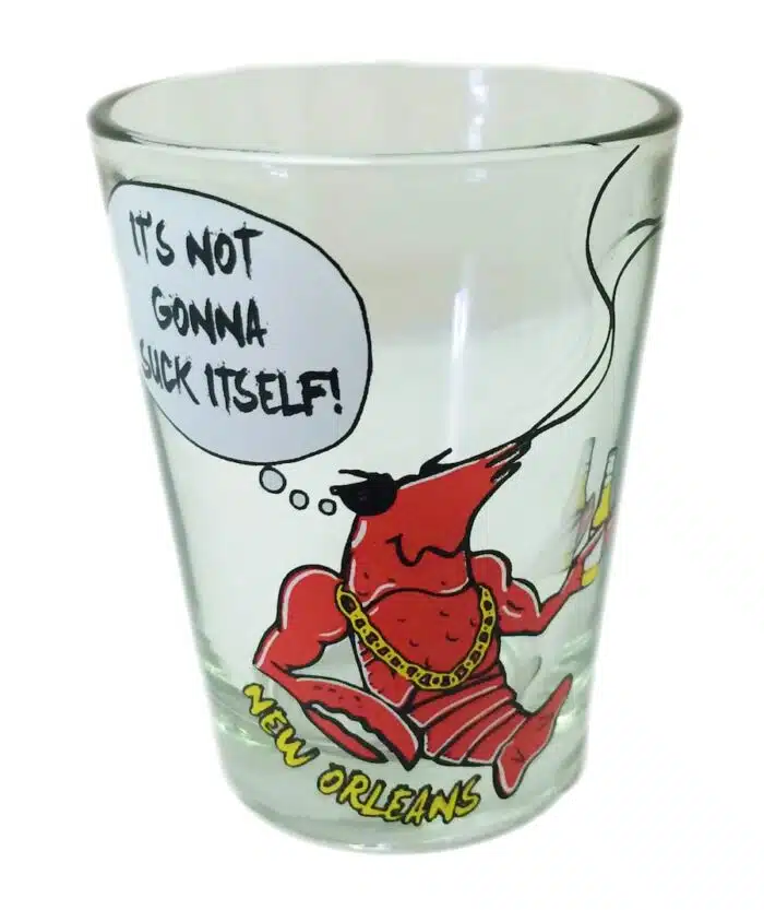 New Orleans souvenir shot glass