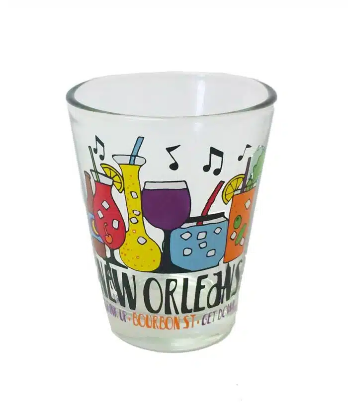 New Orleans souvenir shot glass