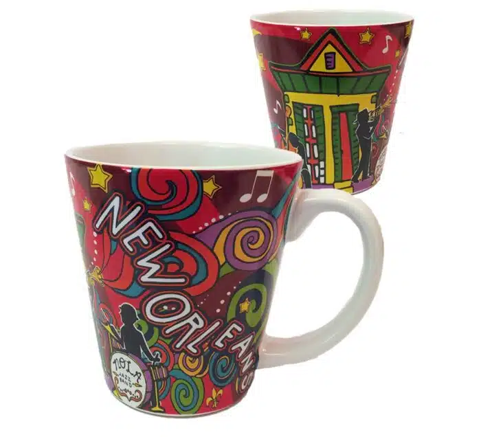 New Orleans souvenir mug