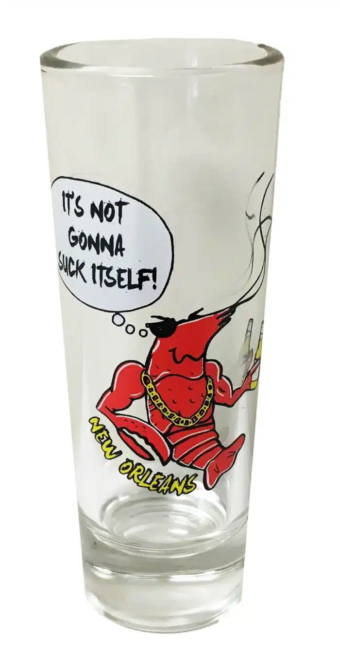 New Orleans souvenir shot glass