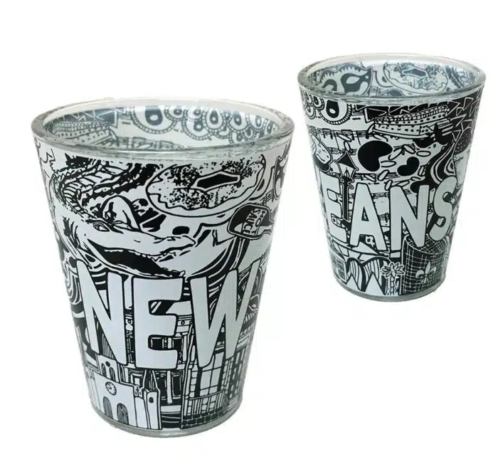 New Orleans souvenir shot glass