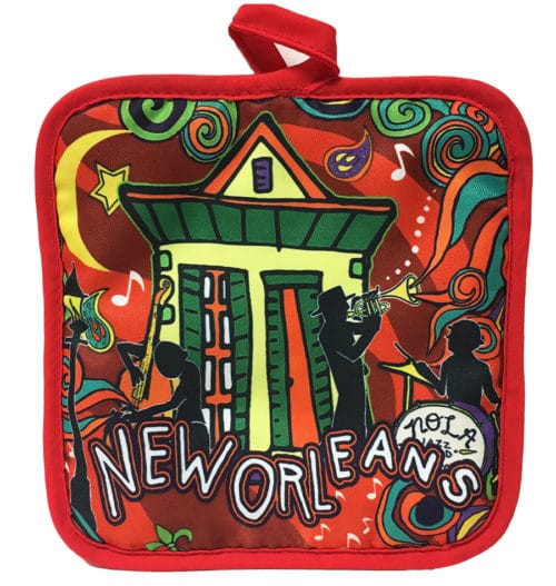 New Orleans souvenir pot holder