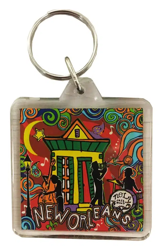 New Orleans souvenir keychain