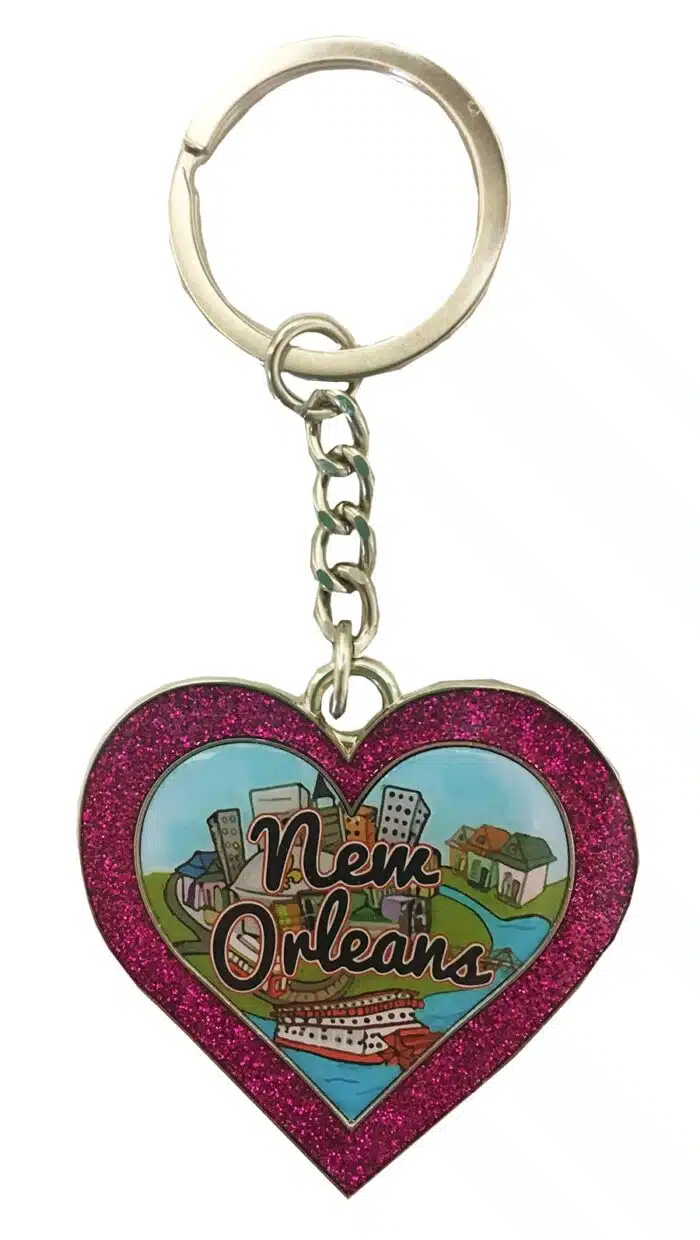 New Orleans souvenir keychain