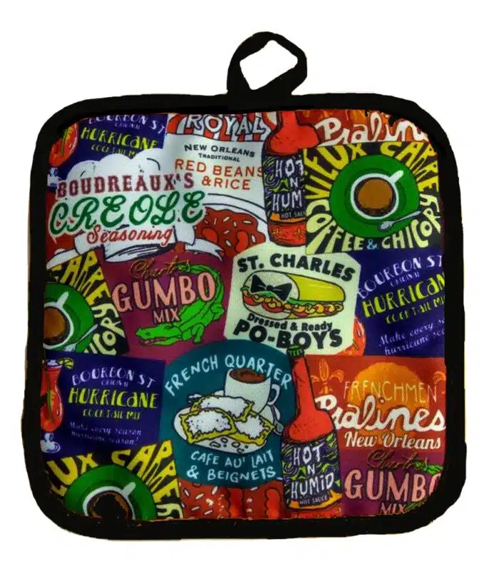 New Orleans souvenir pot holder