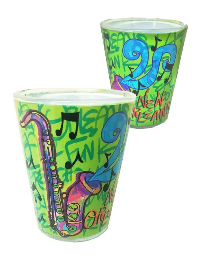 New Orleans souvenir shot glass