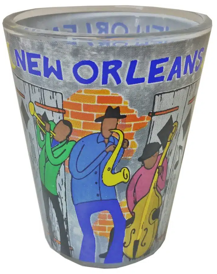New Orleans souvenir shot glass