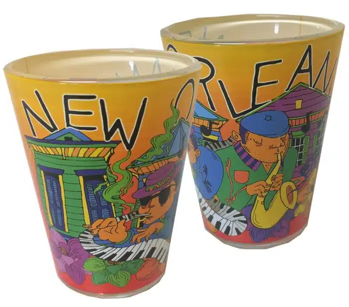 New Orleans souvenir shot glass