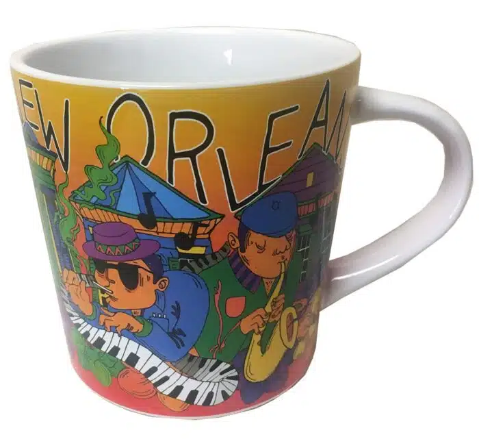 New Orleans souvenir mug