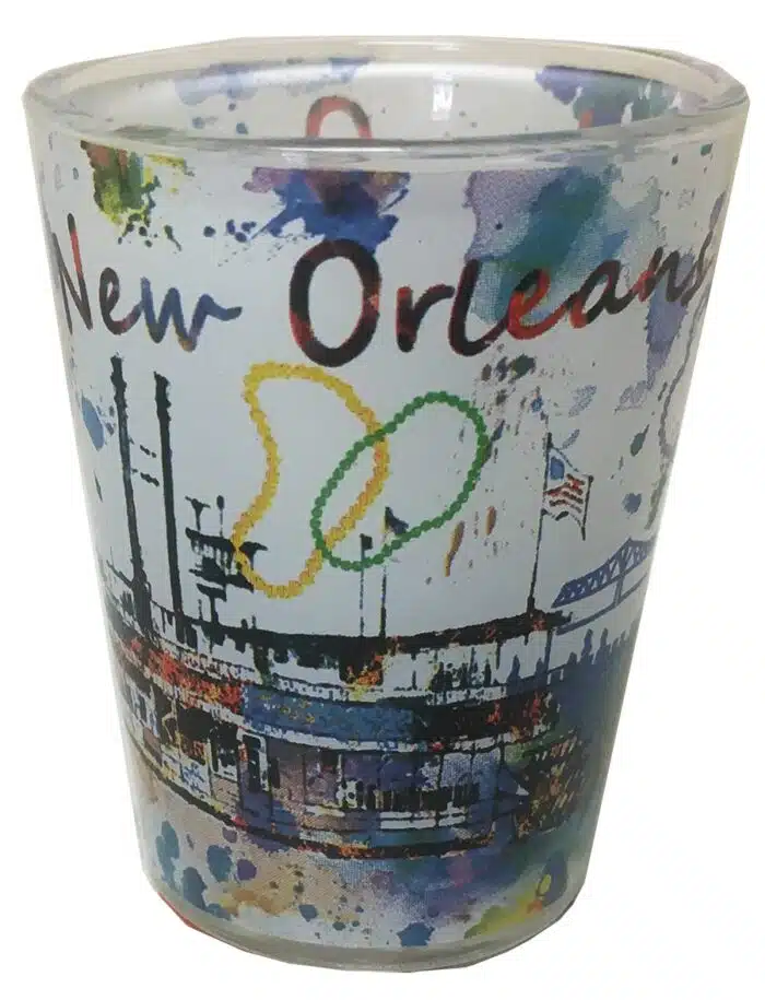 New Orleans souvenir shot glass