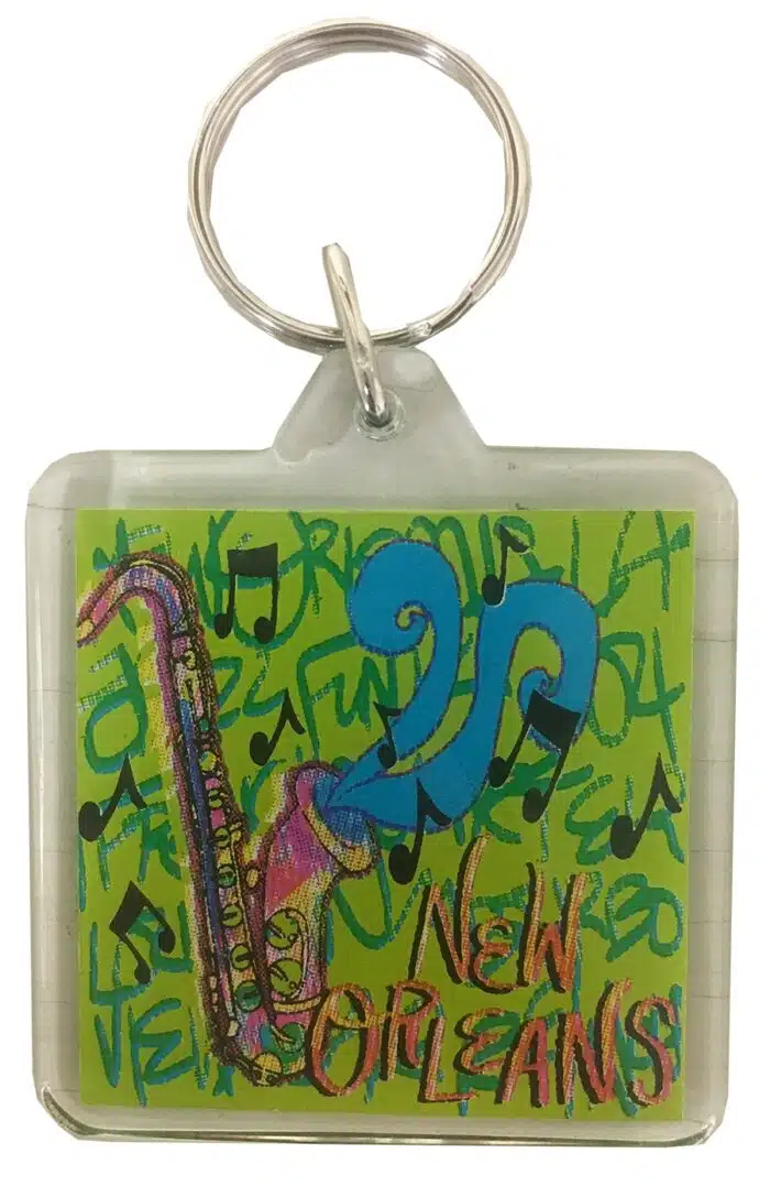 New Orleans souvenir keychain
