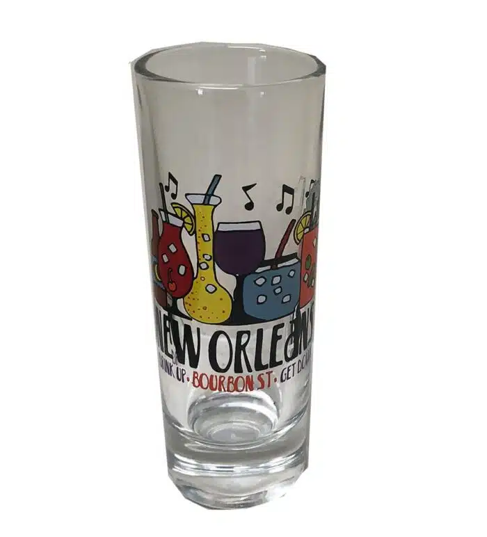 New Orleans souvenir shot glass