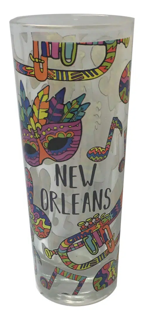New Orleans shot glass