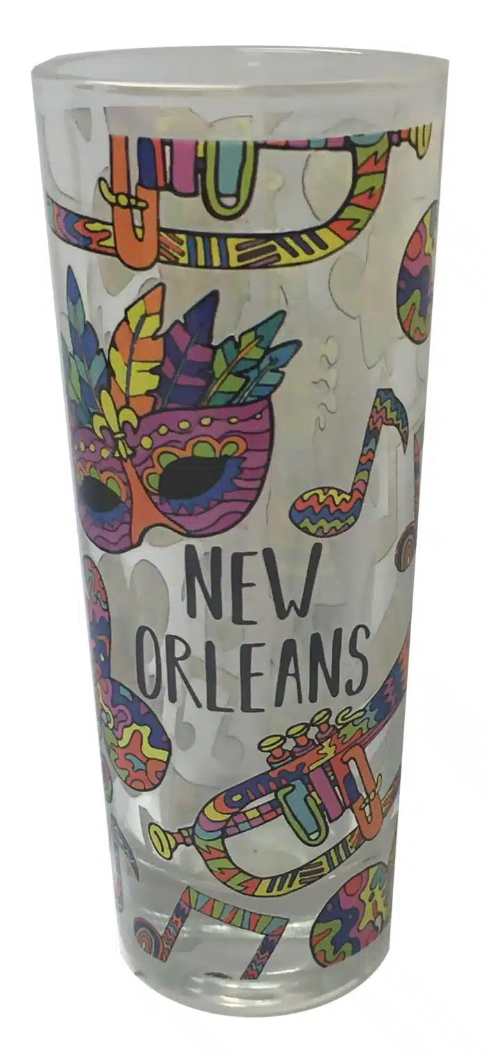 New Orleans shot glass