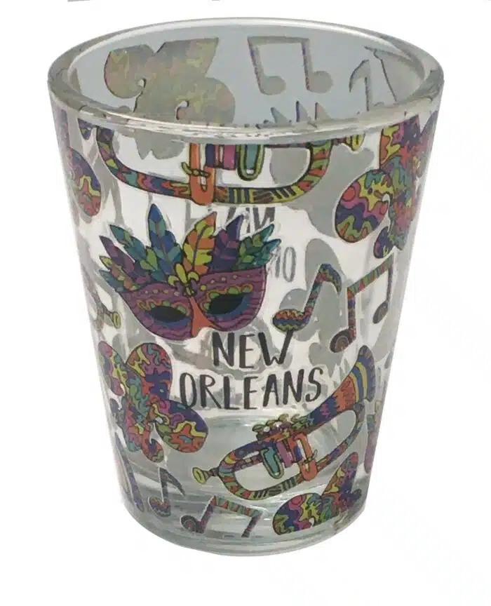 New Orleans souvenir shot glass