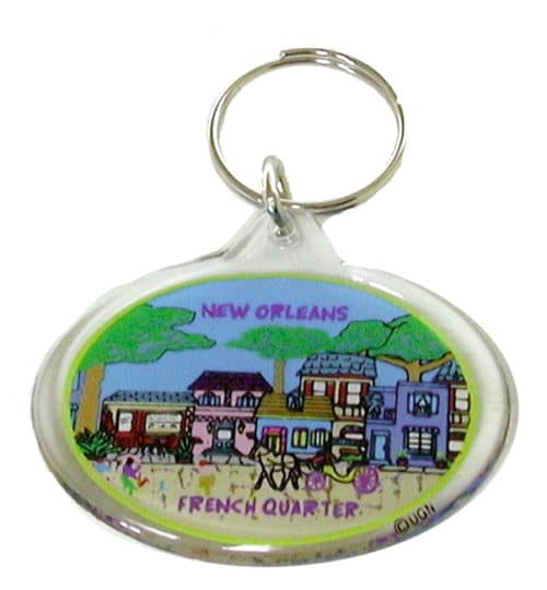 New Orleans souvenir keychain