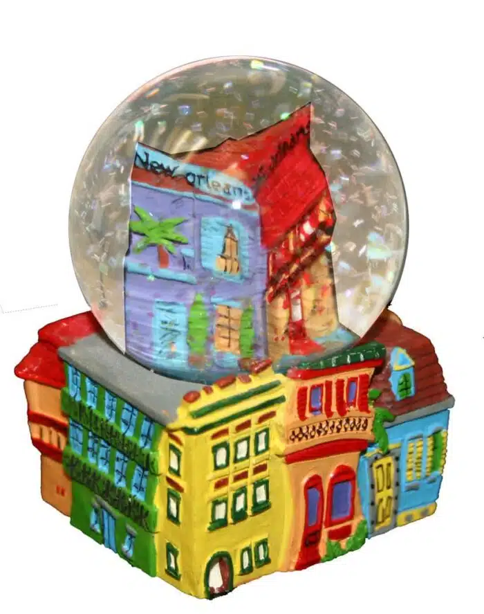 New Orleans snow globe