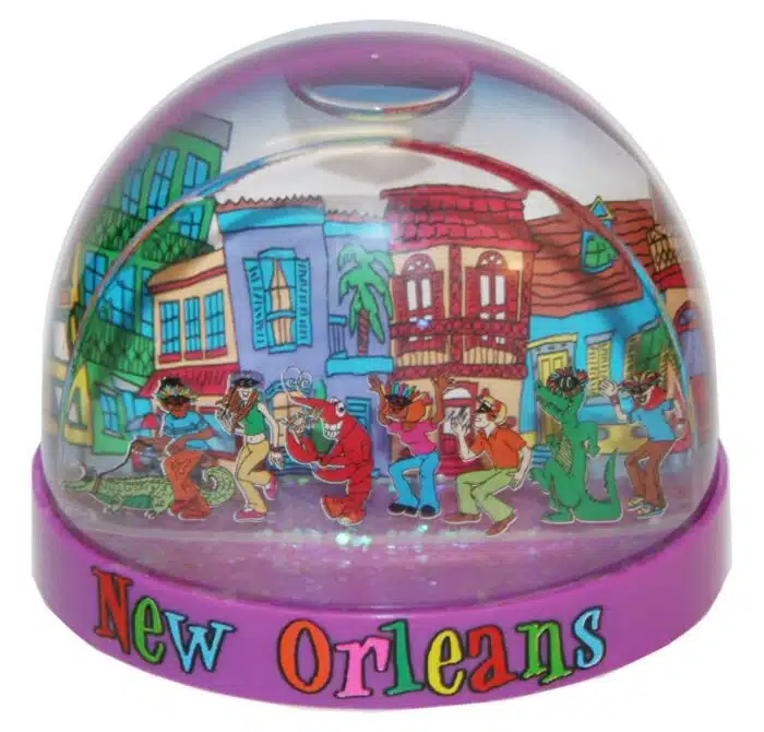 New Orleans snow globe