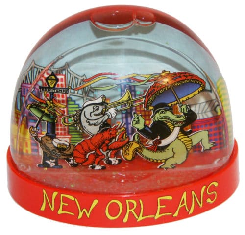 New Orleans snow globe