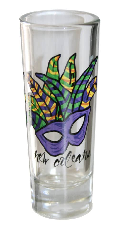 New Orleans shot glass